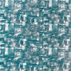 Tessellati Teal/Gilver by Clarke And Clarke Designer Fabric