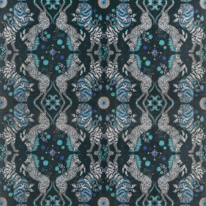 Caspian Velvet Navy by Clarke And Clarke Designer Fabric