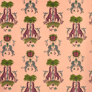 Creatura Velvet Pink by Clarke And Clarke Designer Fabric