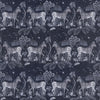 Lostworld Navy by Clarke And Clarke Designer Fabric