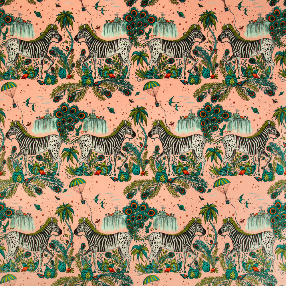 Lost World Velvet Pink by Clarke And Clarke Fabric Clarke And Clarke Fabric Lost World Velvet PinkFabric WILDERIE BY EMMA J SHIPLEY FOR C&C POLYESTER - 100% Spain </p><p>Repeat: H: 27, V: 35.36 55 - Fabric Carolina -
