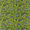 Protea Velvet Lime by Clarke And Clarke Designer Fabric