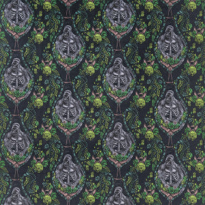 Silverback Velvt Charcoal by Clarke And Clarke Designer Fabric