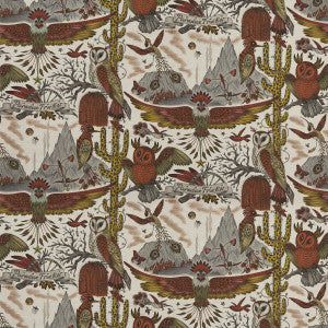 Frontier Linen Gold by Clarke And Clarke Designer Fabric