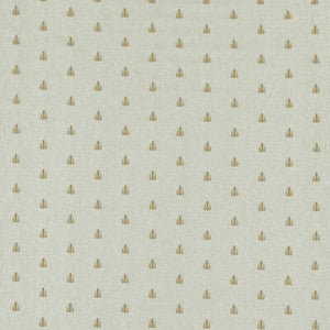 Falena Linen/Gold by Clarke And Clarke Designer Fabric