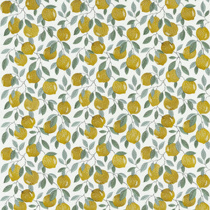 Sicilian Lemon by Clarke And Clarke Designer Fabric