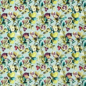Fruta Mineral Velvet by Clarke And Clarke Designer Fabric