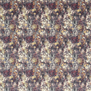 Rosedene Raspberry/Ochre by Clarke And Clarke Designer Fabric