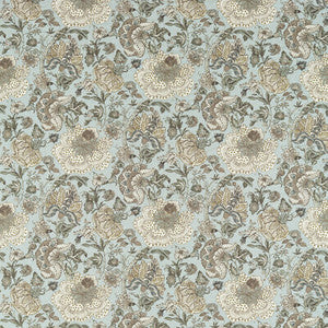 Lucienne Mineral by Clarke And Clarke Designer Fabric