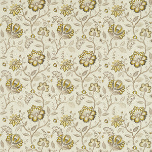 Adeline Antique/Charcoal by Clarke And Clarke Designer Fabric