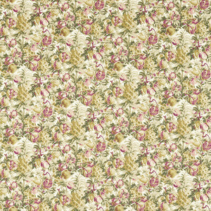 Francis Blush/Raspberry by Clarke And Clarke Designer Fabric