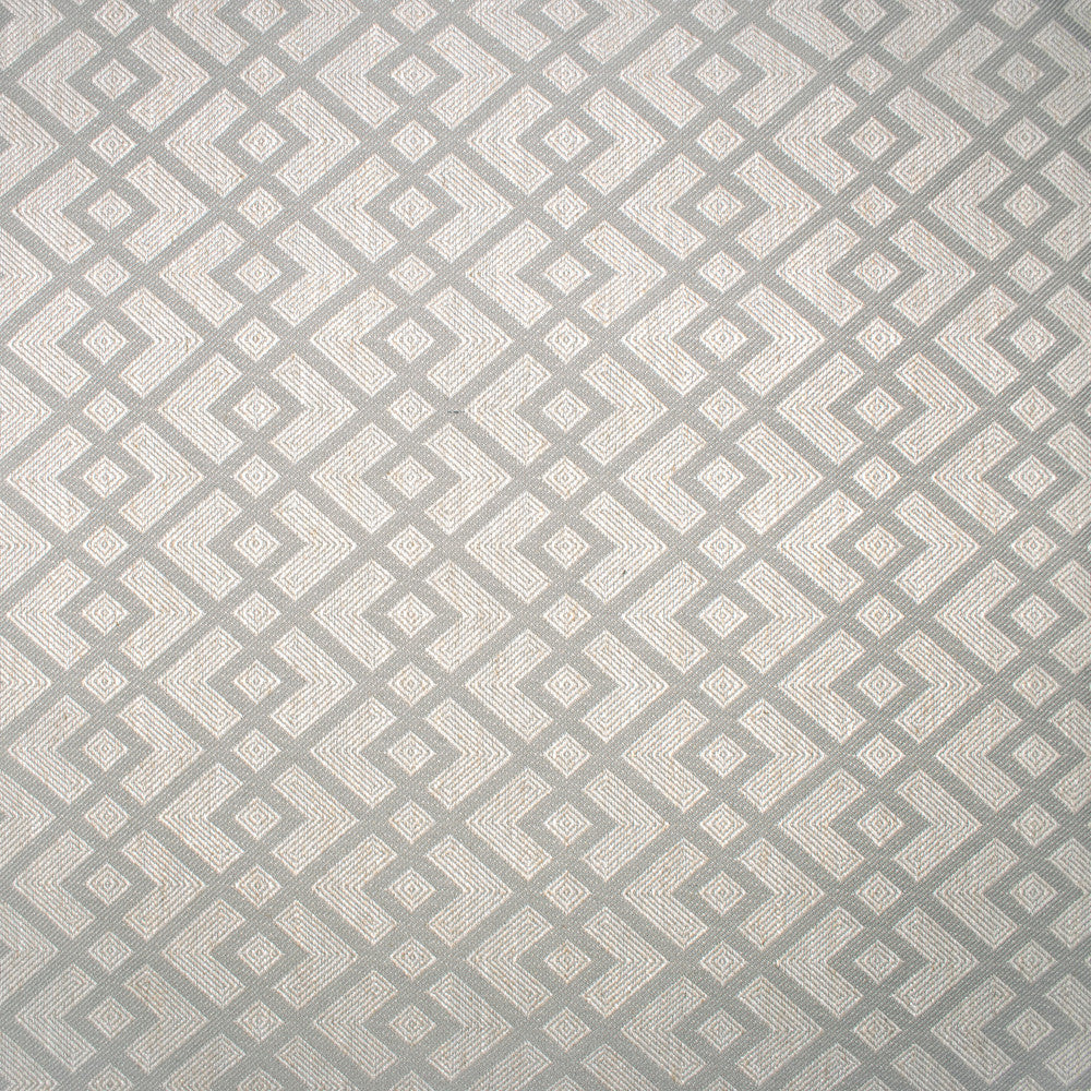 F1550 Fog by Greenhouse Designer Fabric 64% Polyester, 29% Rayon, 7% Linen China 60,000 double rubs </p><p>Repeat: 4.5" H, 2.25" V 56" - Swanky Fabrics -