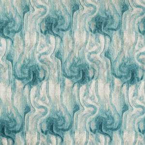 Tessuto Teal by Clarke And Clarke Designer Fabric