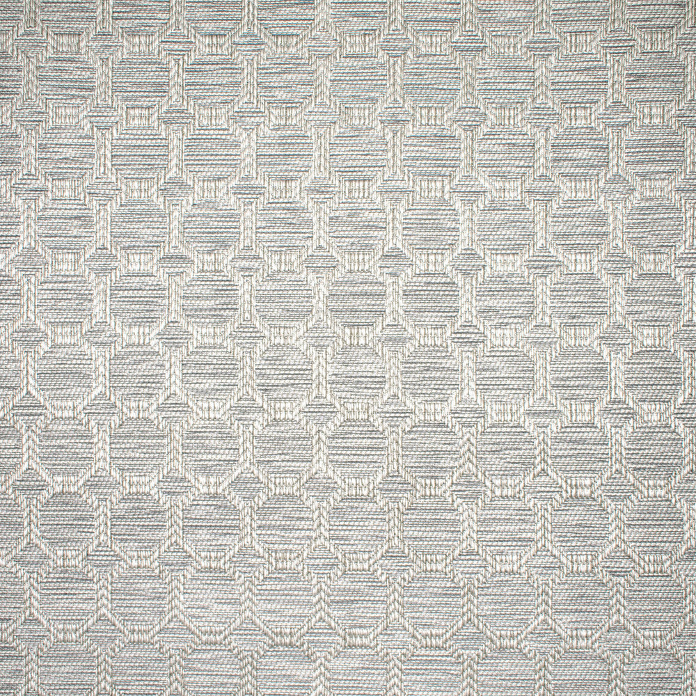 F1554 Silver by Greenhouse Designer Fabric E60: Essentials by Color 100% Polyester China 55,000 double rubs </p><p>Repeat: 1.5" H, 1.5" V 58" - Swanky Fabrics -