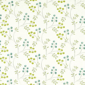 Rochelle Apple/Mineral by Clarke And Clarke Designer Fabric
