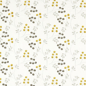 Rochelle Pewter/Chartreuse by Clarke And Clarke Designer Fabric