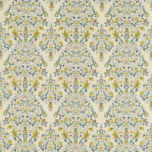 Gawthorpe Mineral/Linen by Clarke And Clarke Designer Fabric