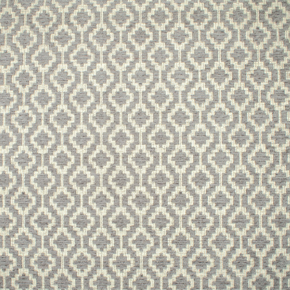 F1561 Smoke by Greenhouse Designer Fabric 100% Polyester China 45,000 double rubs </p><p>Repeat: 2" H, 2" V 57" - Swanky Fabrics -