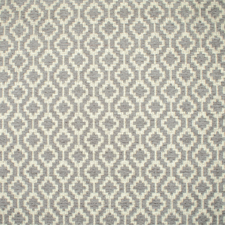 F1561 Smoke by Greenhouse Designer Fabric 100% Polyester China 45,000 double rubs </p><p>Repeat: 2" H, 2" V 57" - Swanky Fabrics -