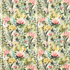 Hydrangea Autumn F1576/01.CAC.0 By Clarke And Clarke Designer Fabric