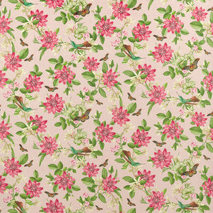 Pink Lotus Blush Velvet by Clarke And Clarke Designer Fabric