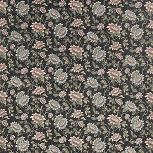 Tonquin Noir Velvet by Clarke And Clarke Designer Fabric