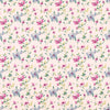 Serena Damson F1593/01.CAC.0 By Clarke And Clarke Designer Fabric