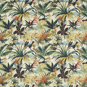 Toucan Antique by Clarke And Clarke Designer Fabric