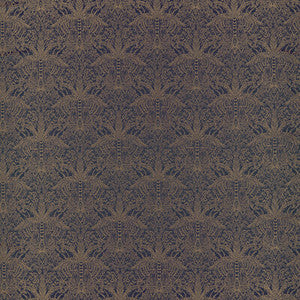 Leopardo Antique/Noir Jacquard by Clarke And Clarke Designer Fabric