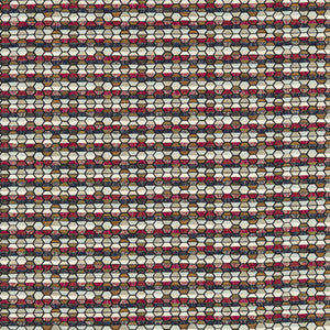 Cosmic Midnight/Ruby F1616/02.CAC.0 By Clarke And Clarke Designer Fabric