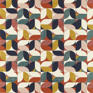 Reno Retro F1640/04.CAC.0 By Clarke And Clarke Designer Fabric