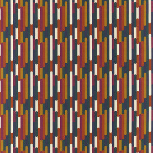 Seattle Retro F1641/04.CAC.0 By Clarke And Clarke Designer Fabric