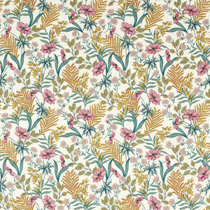 Hazelbury Summer F1650/03.CAC.0 By Clarke And Clarke Designer Fabric