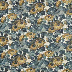 Sunforest Denim Linen F1660/02.CAC.0 By Clarke And Clarke Designer Fabric
