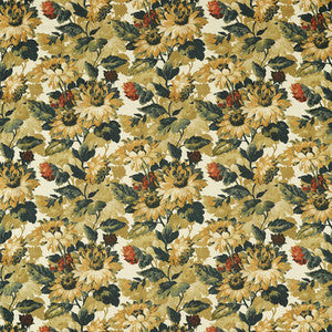 Sunforest Olive Russet F1660/03.CAC.0 By Clarke And Clarke Designer Fabric