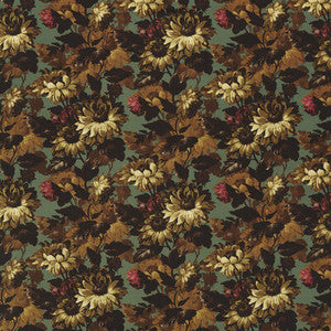 Sunforest Russet Velvet F1661/02.CAC.0 By Clarke And Clarke Designer Fabric