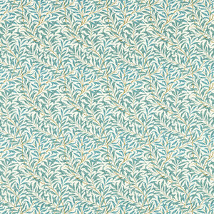 Willow Boughs Teal F1679/05.CAC.0 By Clarke And Clarke Designer Fabric