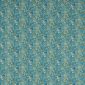 Mallow Teal F1680/04.CAC.0 By Clarke And Clarke Designer Fabric