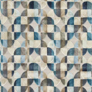 Delaunay Denim F1682/01.CAC.0 By Clarke And Clarke Designer Fabric