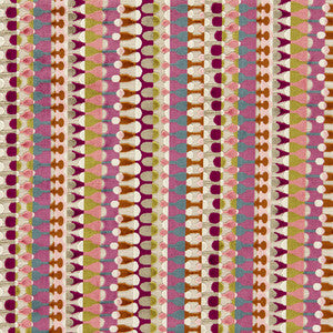 Orpheus Magenta Peacock F1687/02.CAC.0 By Clarke And Clarke Designer Fabric
