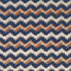 Sagoma Midnight/Spice F1698/03.CAC.0 By Clarke And Clarke Designer Fabric