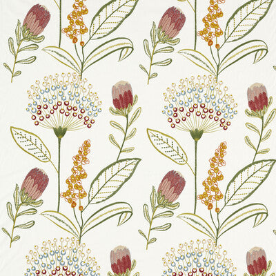 Clarke And Clarke - Drapery - F1715/04.CAC.0 - Drapery - POLYESTER - 59%;COTTON - 41% - India </p><p>Repeat: H: , V: 27.5 21 - My Fabric Connection -