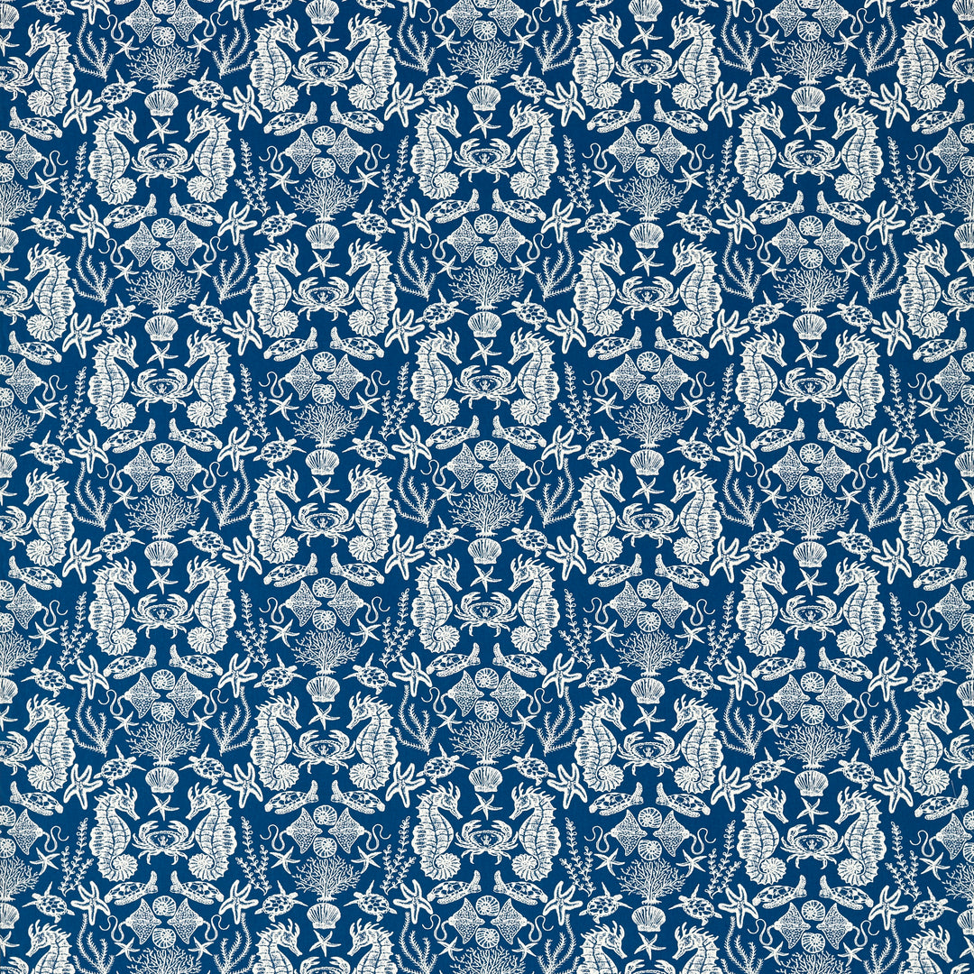 Aquarium - Navy F1725/03.CAC.0 by Clarke & Clarke Designer Fabric