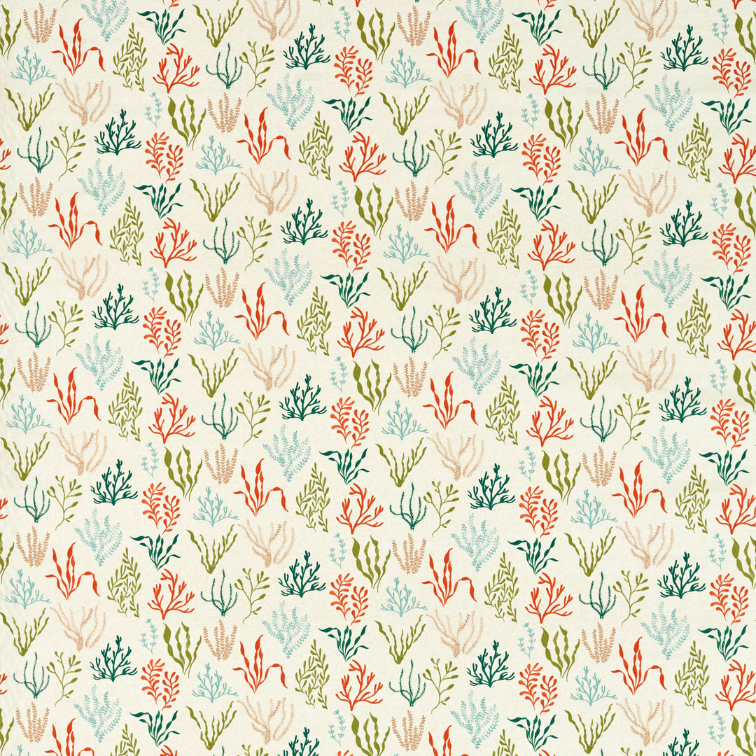 Portside - Coral/Mineral F1727/01.CAC.0 by Clarke & Clarke Designer Fabric