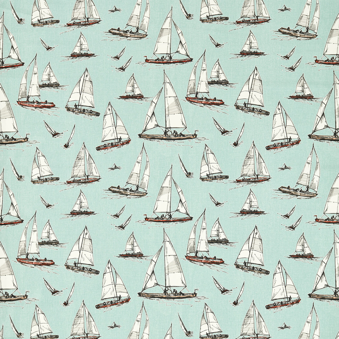 Sailing - Yacht F1728/02.CAC.0 by Clarke & Clarke Designer Fabric