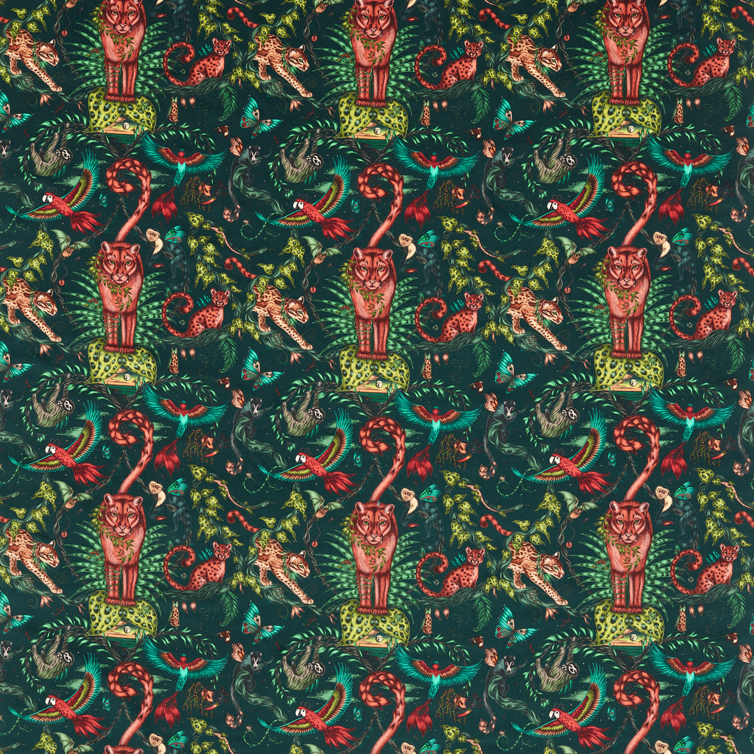 Bosque Dreams Velvet - Forest F1749/03.CAC.0 by Clarke & Clarke Designer Fabric