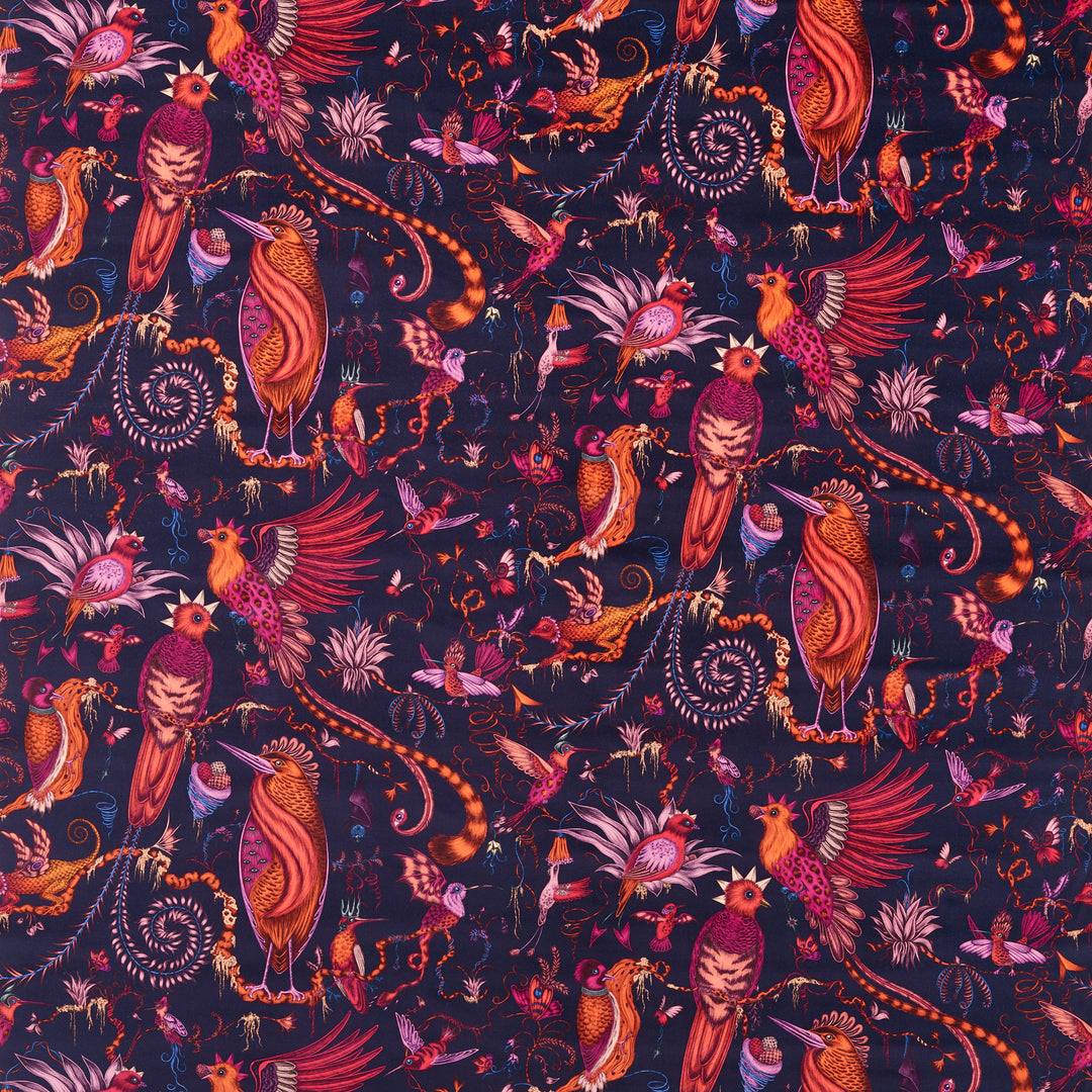 Quetzal Velvet - Violet F1759/03.CAC.0 by Clarke & Clarke Designer Fabric