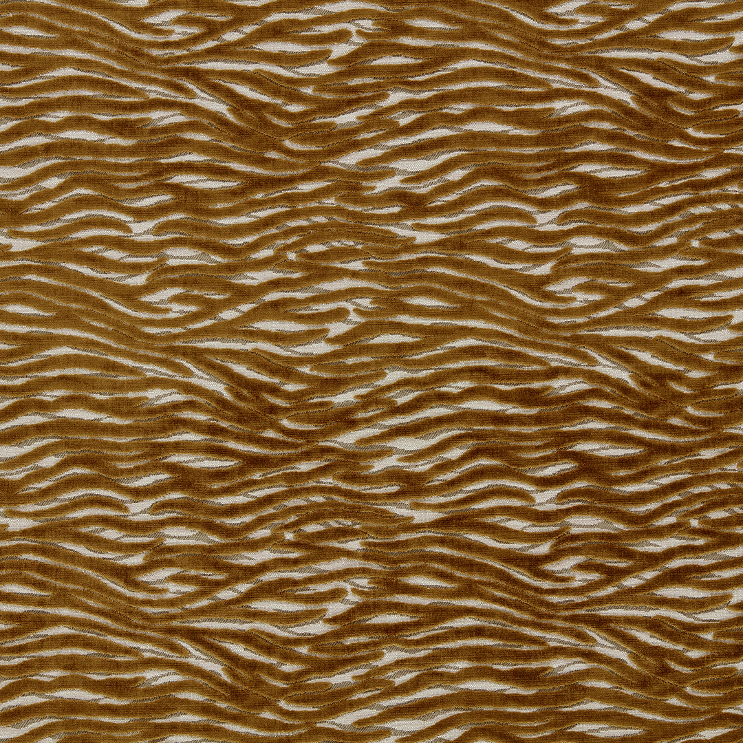 Wildstripe - Bronze F1762/01.CAC.0 by Clarke & Clarke Designer Fabric