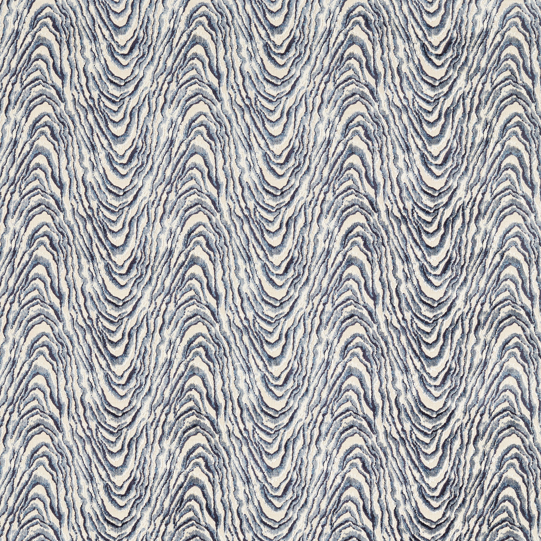 Delvoye Velvet - Ink F1765/01.CAC.0 by Clarke & Clarke Designer Fabric