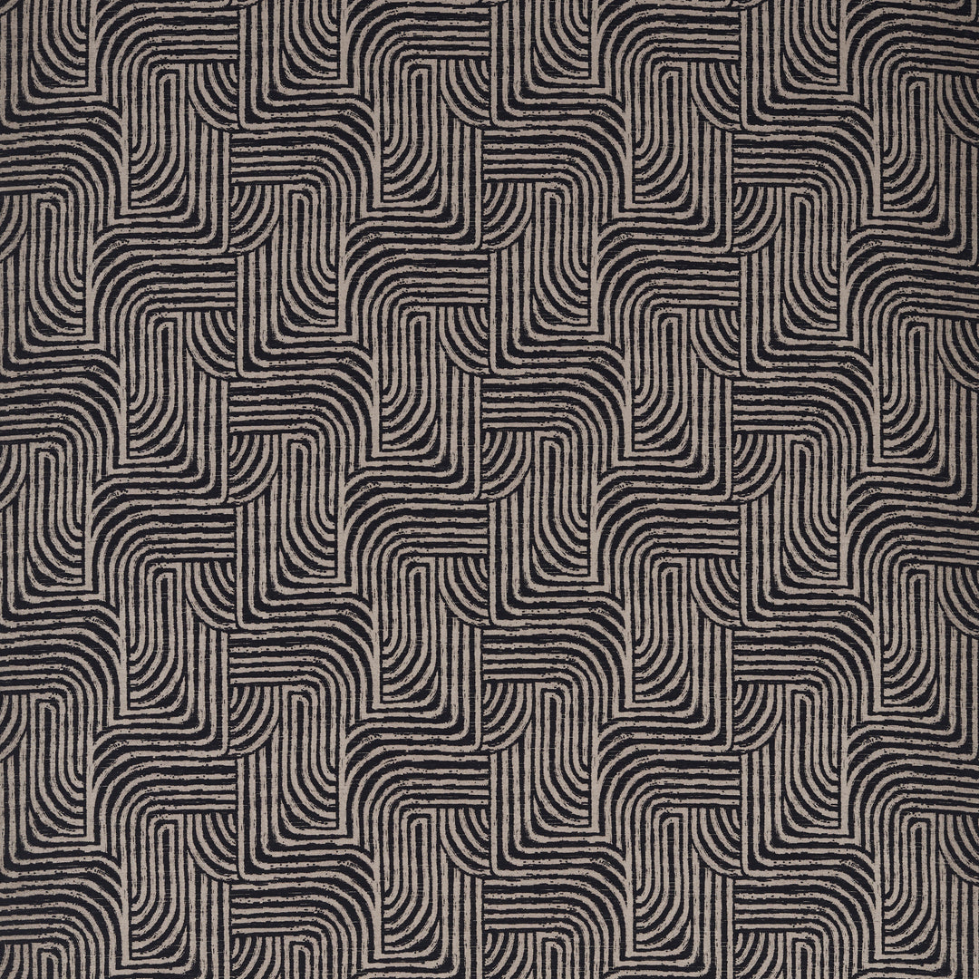 Gormley Jacquard - Noir F1766/03.CAC.0 by Clarke & Clarke Designer Fabric